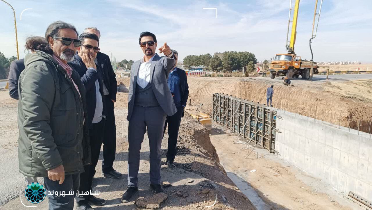 سعید ابریشمی راد شهردار از پروژه تعریض پل شهدا