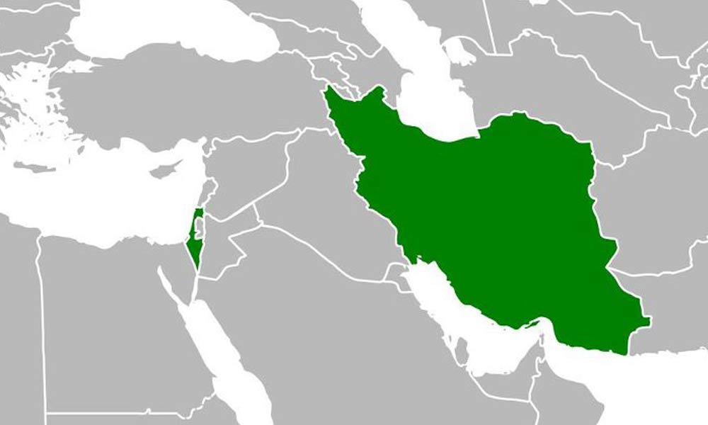 جغرافیای ایران و اسرائیل