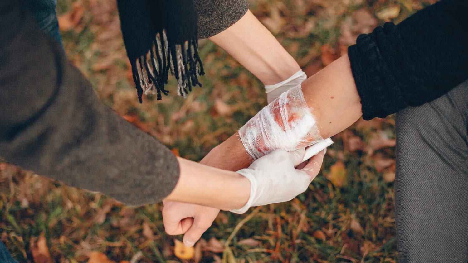 صدمات هنگام حمله هوایی