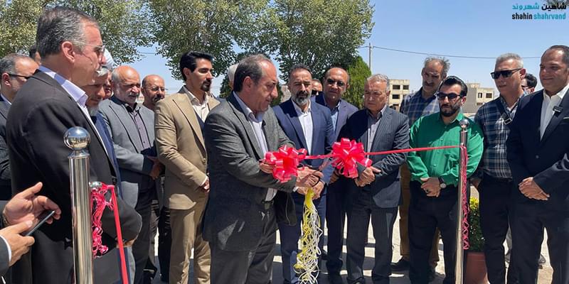 افتتاح بوستان محلی و چمن مصنوعی محله پردیس شاهین شهر
