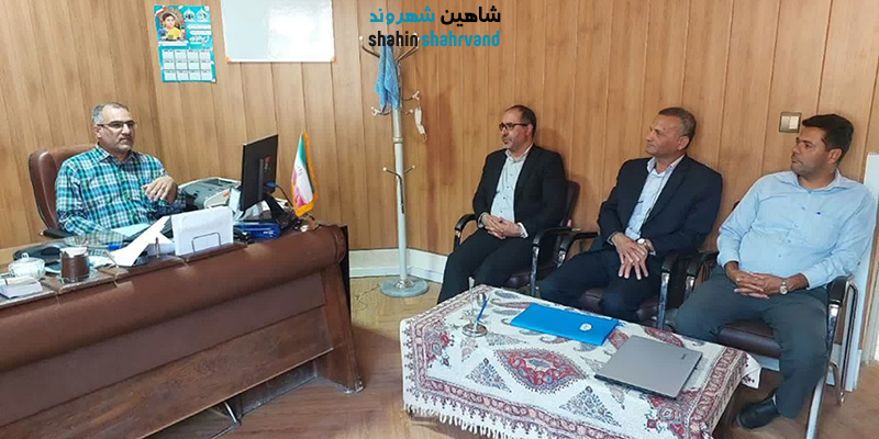 بازدید معاون سیاسی، اجتماعی و امنیتی فرماندار از ادارات و پروژه های بخش میمه