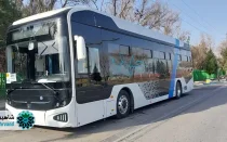 ورود اتوبوس برقی اصفهان به ناوگان حمل و نقل