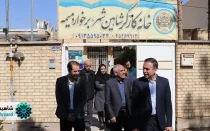 بازدید فرماندار از خانه کارگر شاهین شهر