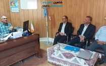 بازدید معاون سیاسی، اجتماعی و امنیتی فرماندار از ادارات و پروژه های بخش میمه