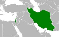 جغرافیای ایران و اسرائیل