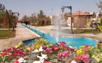 پارک بهاری در شاهین شهر اصفهان