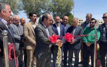 افتتاح بوستان محلی و چمن مصنوعی محله پردیس شاهین شهر